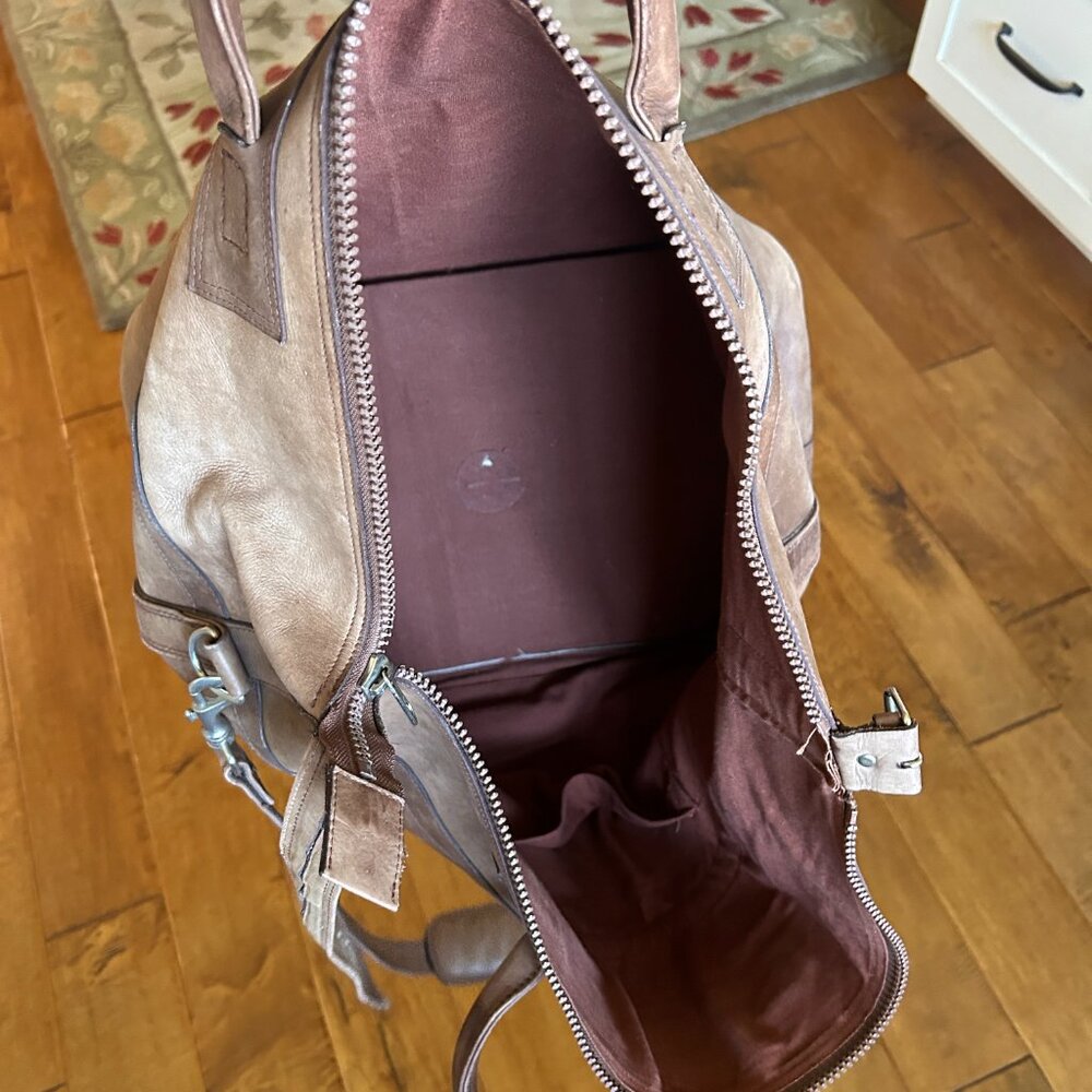 Vintage Leather-like Luggage/Carry-on/Bag - Picture 8 of 16